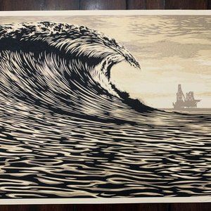 Shepard Fairey "Obey"  "Slick New Wave" LE